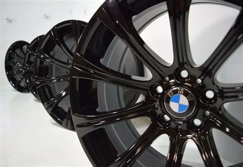 Save bmw m5 rims to get email alerts and updates on your ebay feed.+ new 18 5x120 haxer hx030 black polished lip ac schnitzer rims fits bmw e39 e60. 19″ BMW M5 BBS WHEELS RIMS BLACK FACTORY OEM M5 E60 19 550i 535i GLOSS BLACK - Factory Wheel ...