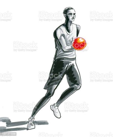 Basketball Player Stock Illustration Download Image Now Adult