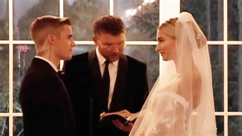 Inside Justin And Hailey Biebers Wedding Watch Never Before Seen