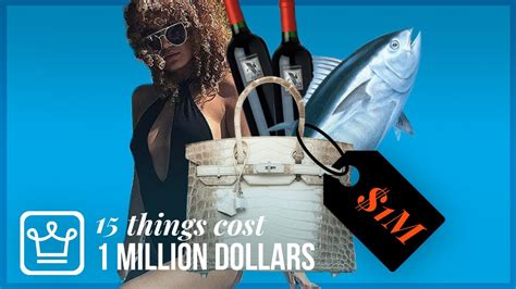 15 Things You Can Buy For 1 Million Dollars Youtube