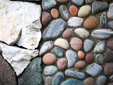 A Stone Multiple Color Stock Image Image Of Attached 142468347