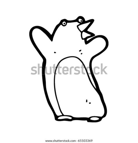 Dancing Penguin Cartoon Stock Vector Royalty Free 65503369 Shutterstock