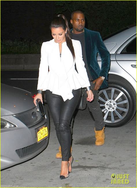 Kim Kardashian And Kanye West Dinner Date Night Photo 2654549 Kanye