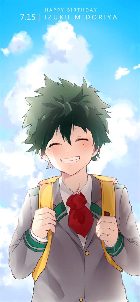 Izuku Midoriya Anime Cave Iphone Wallpapers Free Download