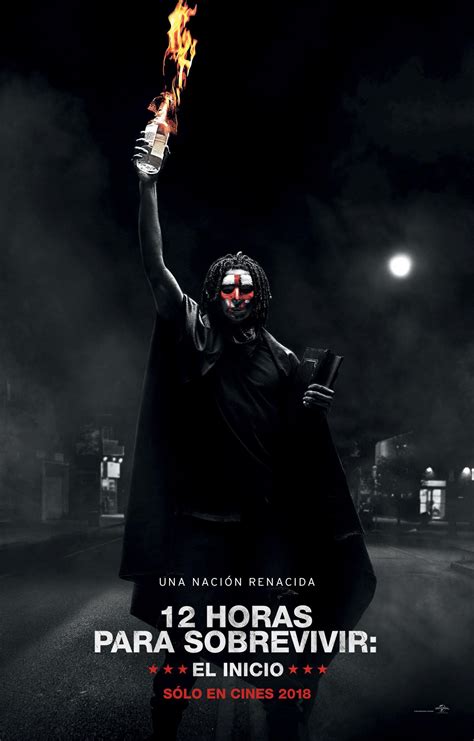 Este verano, todas las reglas se rompen cuando una secta de maleantes sin ley decide que la purga anual no se detiene al amanecer, sino que permanecerá por siempre. 12 horas para sobrevivir: el inicio