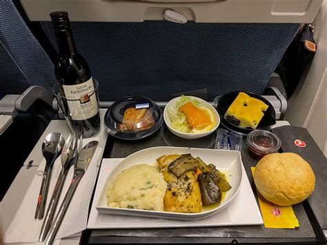 Turkish Airlines Economy Class Food