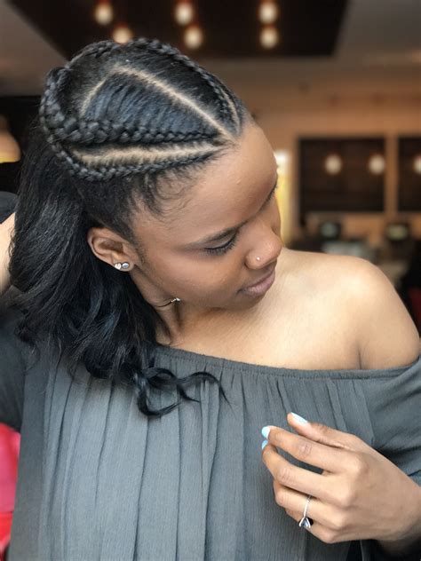 Unique Simple Braided Hairstyles For Natural Black Hair For Long Hair