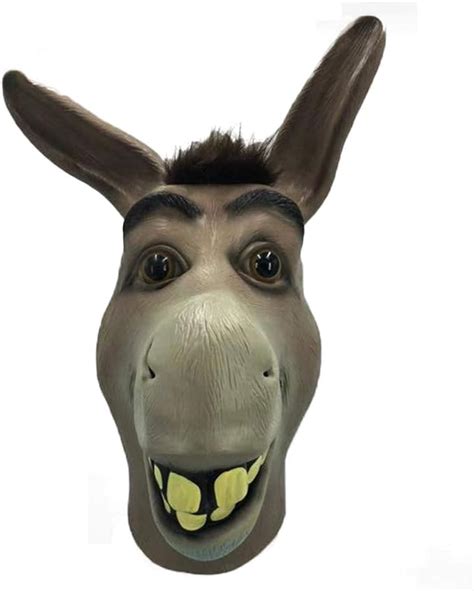 Donkey Maskhalloween Shrek Donkey Face Mask Novelty