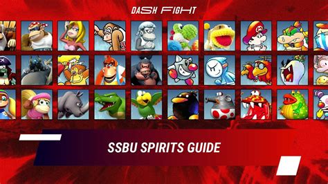 Now that custom variations for the characters are playable in the competitive environment, the game is more diverse and complicated than ever. SSBU Guide - Spirits, an Alternative to Trophies | DashFight