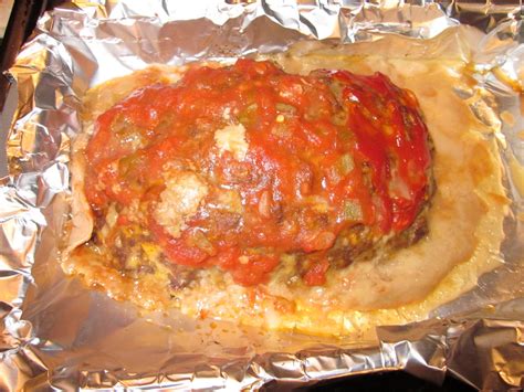Big fat healthy southern meatloaf recipe, made with oats. Healthy Honey, Hungry Hubby: Mexican Meatloaf