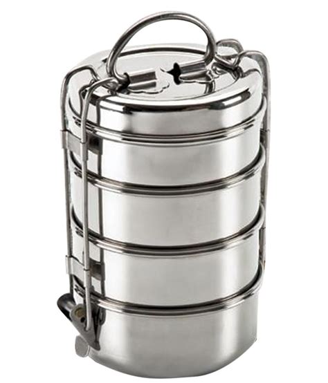 King International Wire Stainless Steel Tiffin Box Buy Online At Best