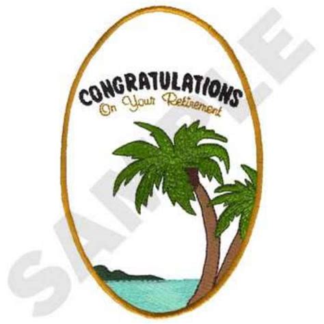 Retirement Card Machine Embroidery Design Embroidery Library At