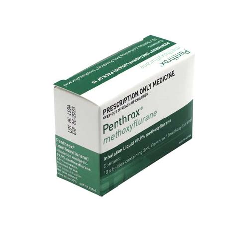 Penthrox 3ml Vial Pack 10 Mega Medical