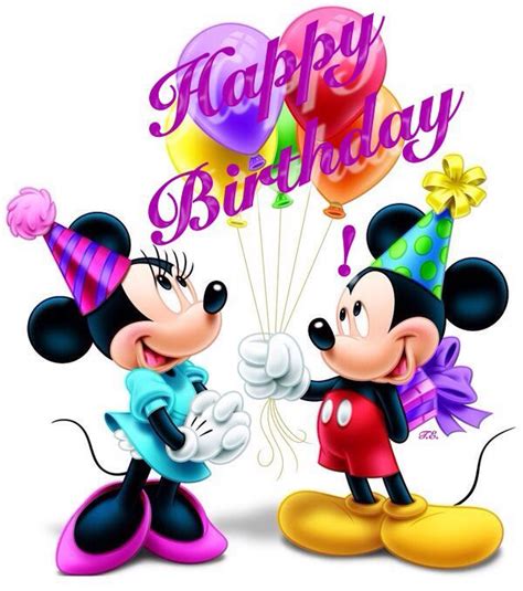 Mickey And Minnie Happy Birthday Quote Pictures Photos And Images For