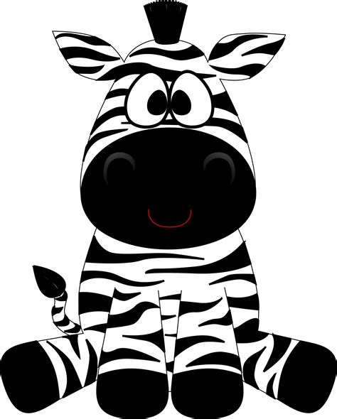How to draw a zebra (cartoon), easy step by step drawing lesson tutorial for kids, adults and beginners magicbox animation. Clipart - Cartoon Zebra