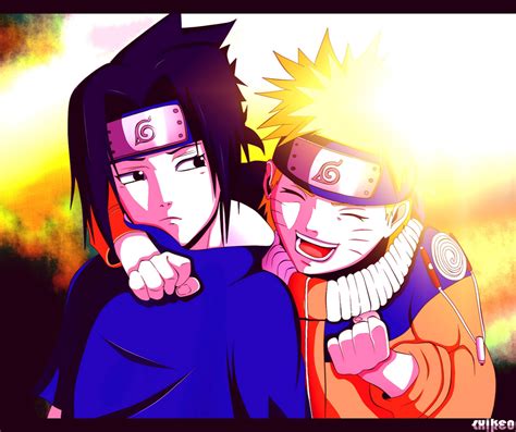 Naruto And Sasuke Friends By Suiken22 On Deviantart