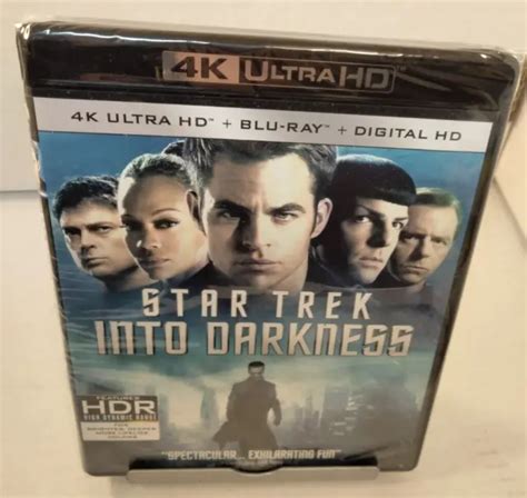 Star Trek Into Darkness K Uhd Blu Ray Digital New Shipping With Tracking Picclick