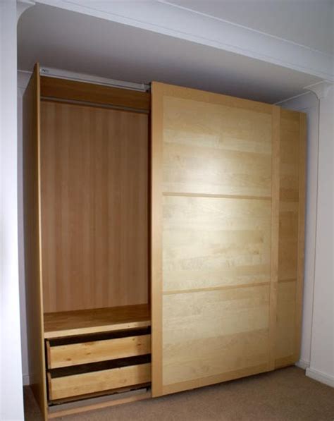Ikea pax wardrobe sliding doors. The Unflatpacker: Ikea Pax sliding wardrobe build