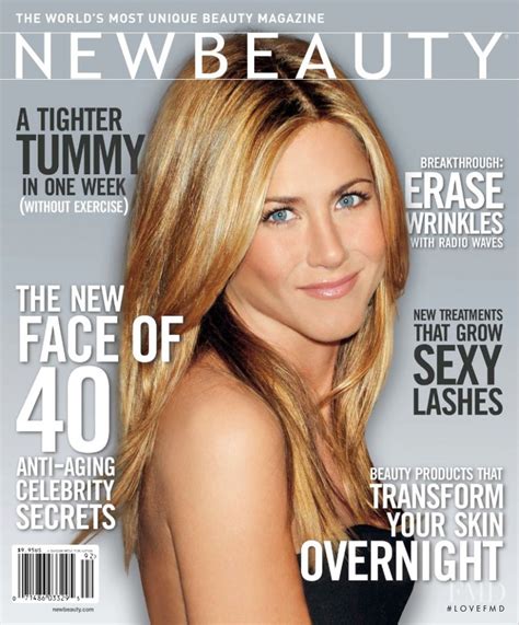 Cover Of New Beauty Magazine With Jennifer Aniston March 2009 Id