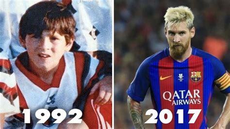 Lionel Messi Before And After