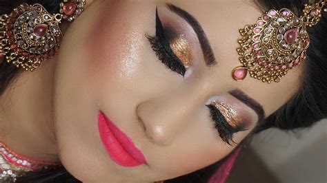 Indian Pakistani Asian Complete Bridal Makeup Tutorial Step By Step Youtube