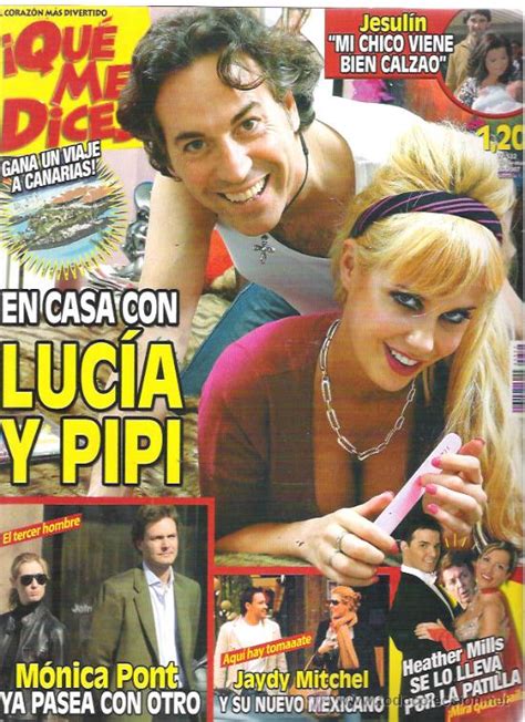 Revista Que Me Dices Lucia Lapiedra Y Pipi Vendido En Venta Directa