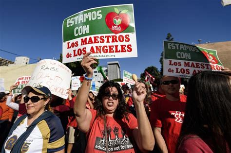 Lausd Strike Why La Teachers Are Walking Off The Job Vox