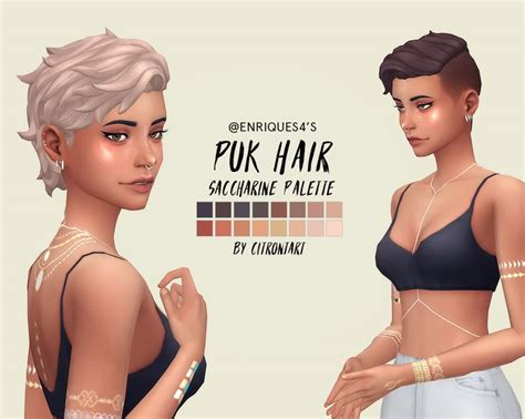 149 Best Sims4 Cc Hair Images On Pinterest Sims Cc