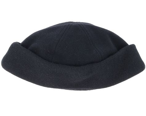 Docker Woolcashmere Black Beanie Stetson Beanies