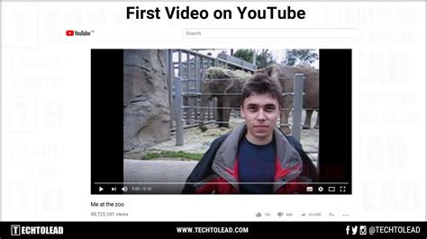 When And What Is The First Youtube Video Uploaded