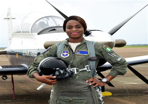 Meet Kafayat Sanni First Female Fighter Pilot In Nigerian Air Forces