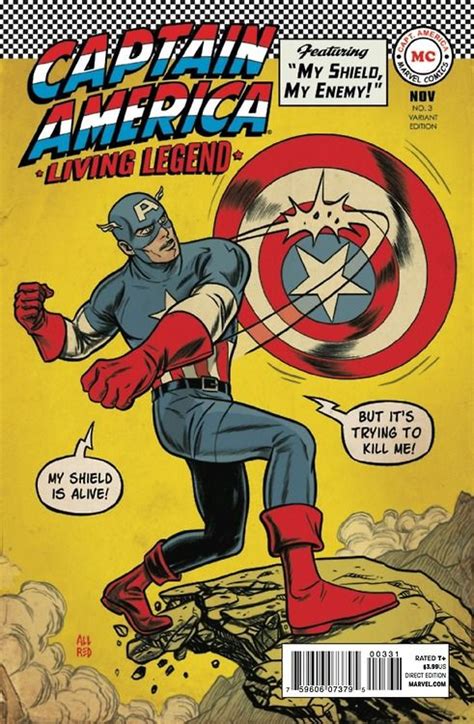 Thebaxterbuilding If Captain America Were A 1960s Dc Title Mike