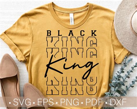 Black King Svg Dope Svg Black Man Svg Birthday King Shirt Etsy