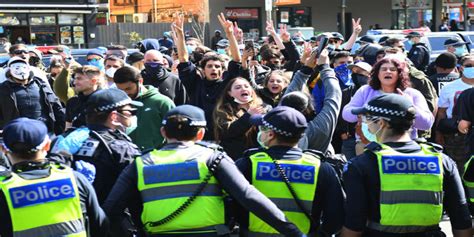Melbourne Anti Lockdown Protest Police Arrested 74 People Bol News