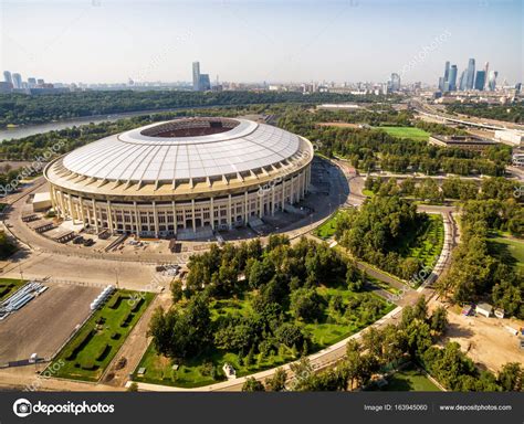 Luzhniki Stadium In Moscow — Stock Photo © Scaliger 163945060