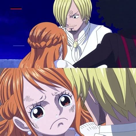 Sanji X Nami Moment 😻💕 On We Heart It Immagine Di Anime Couple And One Piece In 2020 One