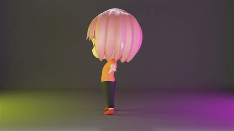 Chibi Character Free 3d Model Cgtrader