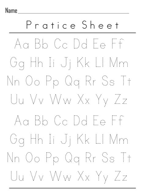 10 Best Handwriting Printable Kindergarten Worksheets Pdf For Free At