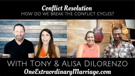 navigating conflict guest episode with tony and alisa dilorenzo youtube