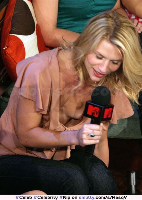 Celeb Celebrity Nip Nipslip Boob Tit Tittie Blonde Clairedanes