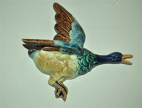 Flying Duck Wall Art Whimsical Decor Give Your Wall A 3 D Etsy