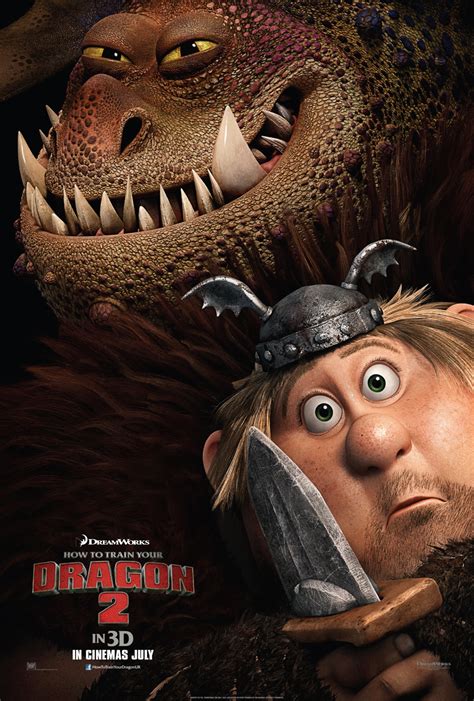 How To Train Your Dragon 2 Character Posters Movie Posters