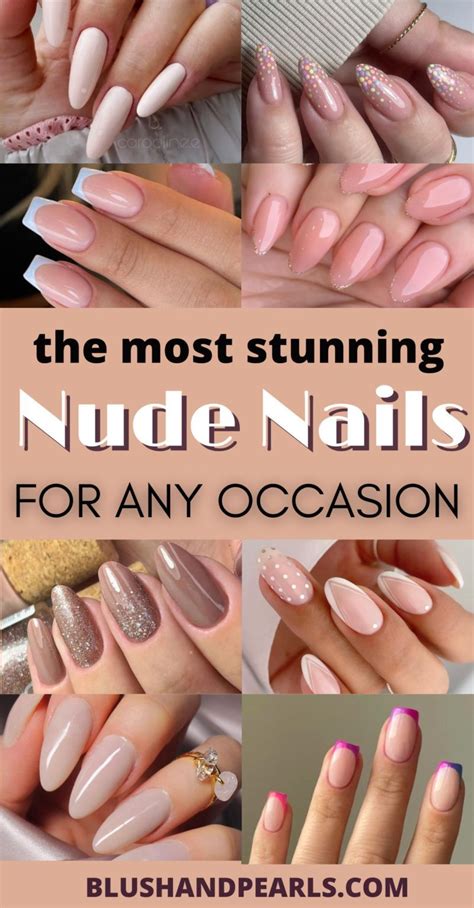 Nude Nail Ideas For Your Next Manicure