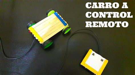 Como Hacer Un Carro A Control Remoto Con Material Reciclable Compartir Materiales