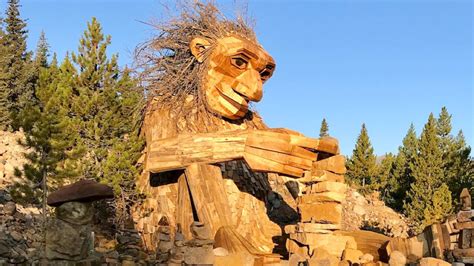 Giant Wooden Troll Isak Heartstone Has A New Home In Breckenridge