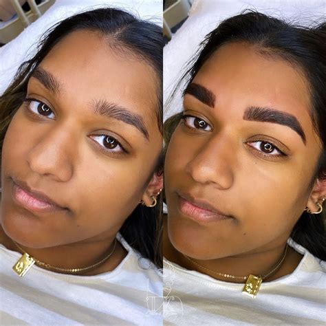 Eyebrow Tinting Before And After In 2021 Eyebrow Tinting Brows Eyebrows