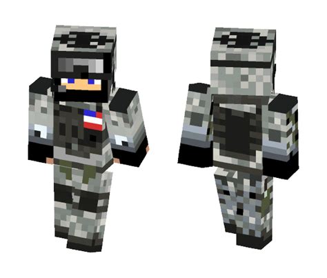 Download Modern Us Soldier Winter Camo Minecraft Skin For Free