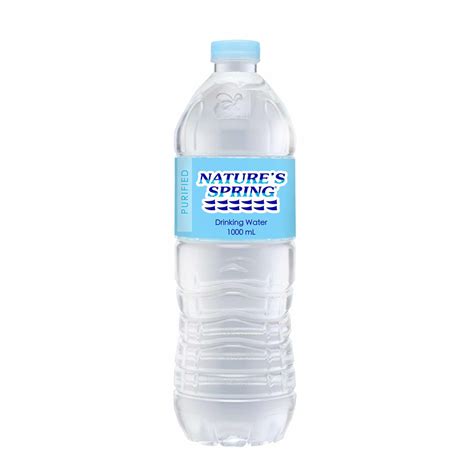 Natures Spring Bottled Water 1l Cebooze