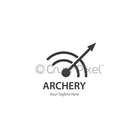 Archery Logo Stock Vector Crushpixel