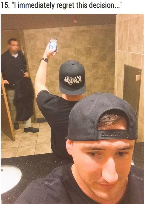 15 People Who Shamefully Regret Making An Appearance In Your Selfie